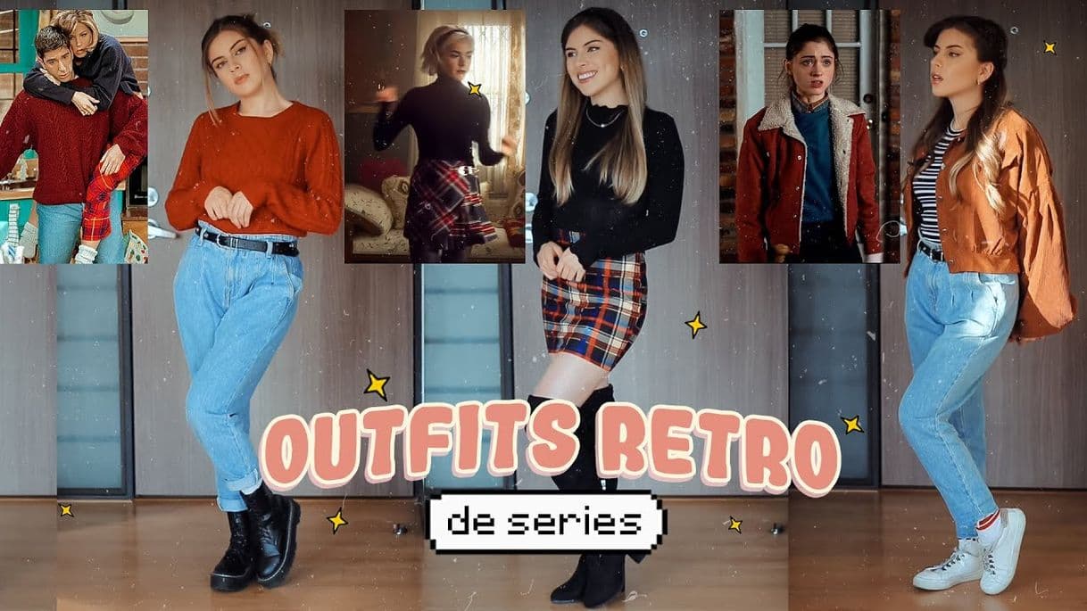 Moda Outfits RETRO 90's inspirados en Series| Camila Dust - YouTube