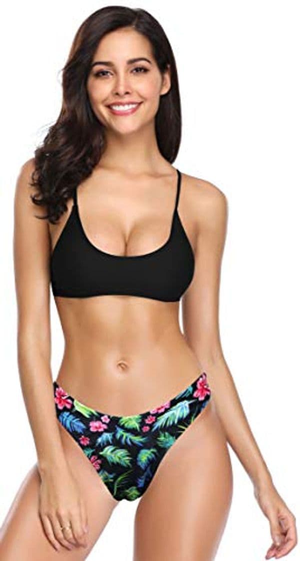 Producto SHEKINI Mujer Dos Piezas Bikinis Mujer Push up Bikini Brasileño con Relleno