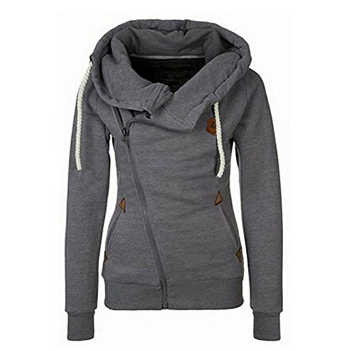 Product Newbestyle Sudadera con Capucha para Mujer Sudadera Cremallera