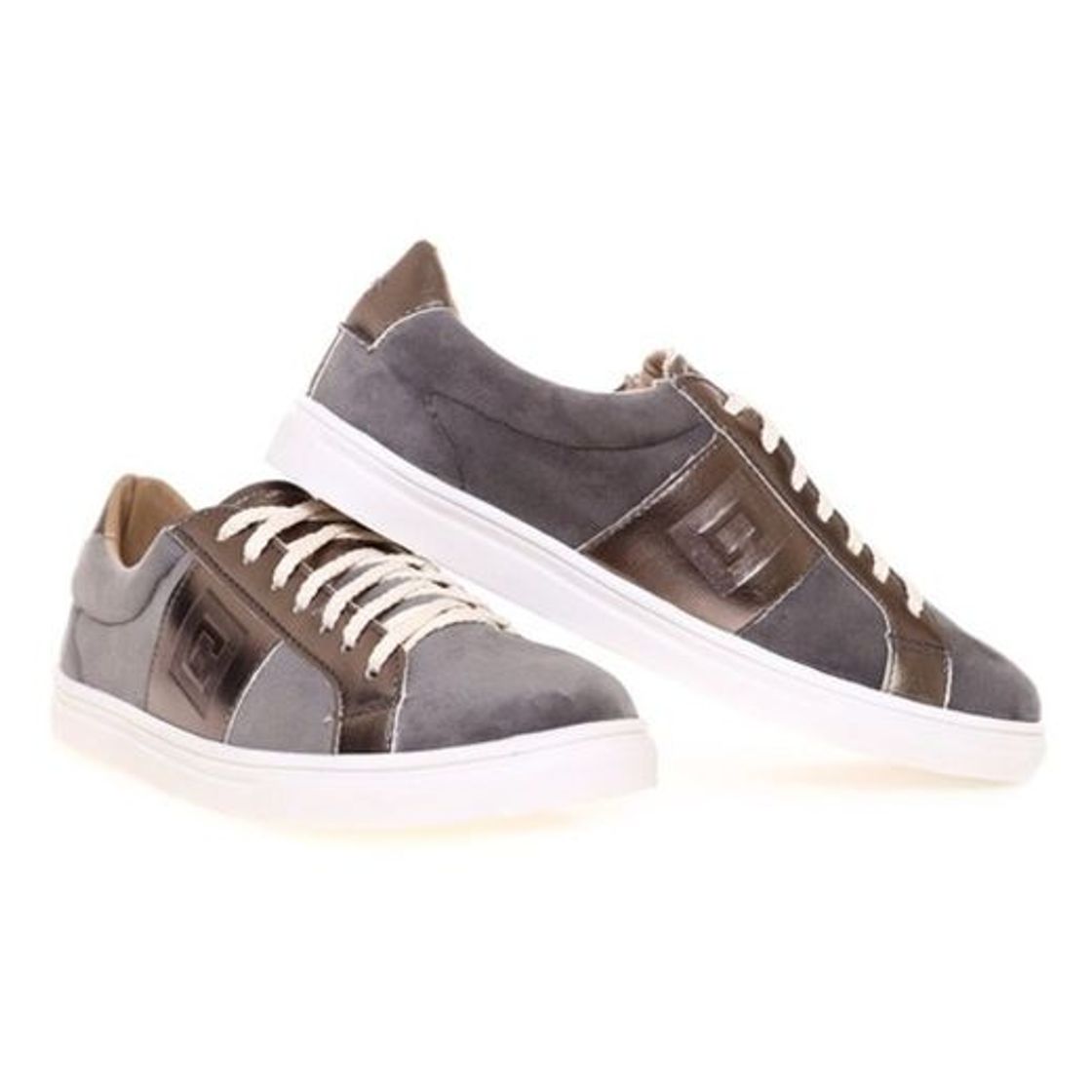 Fashion Tenis Chaps Sky - Gris y Blanco 