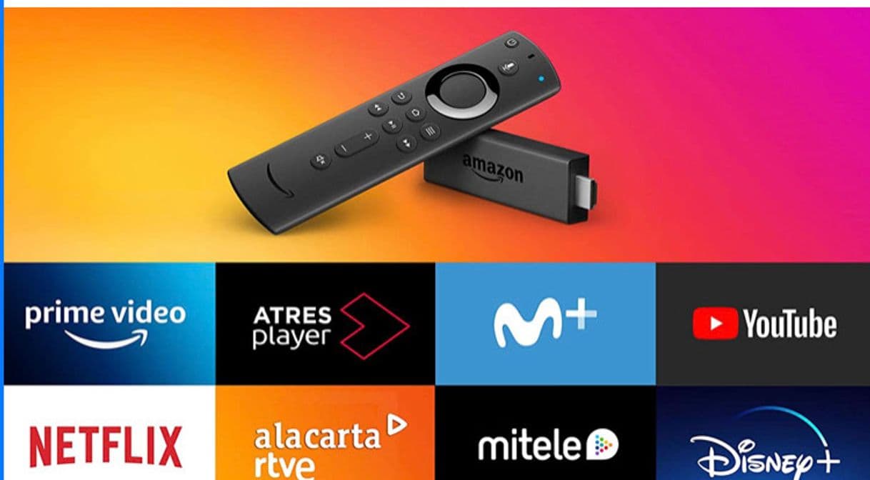 Producto Amazon Fire TV Stick con mando por voz Alexa