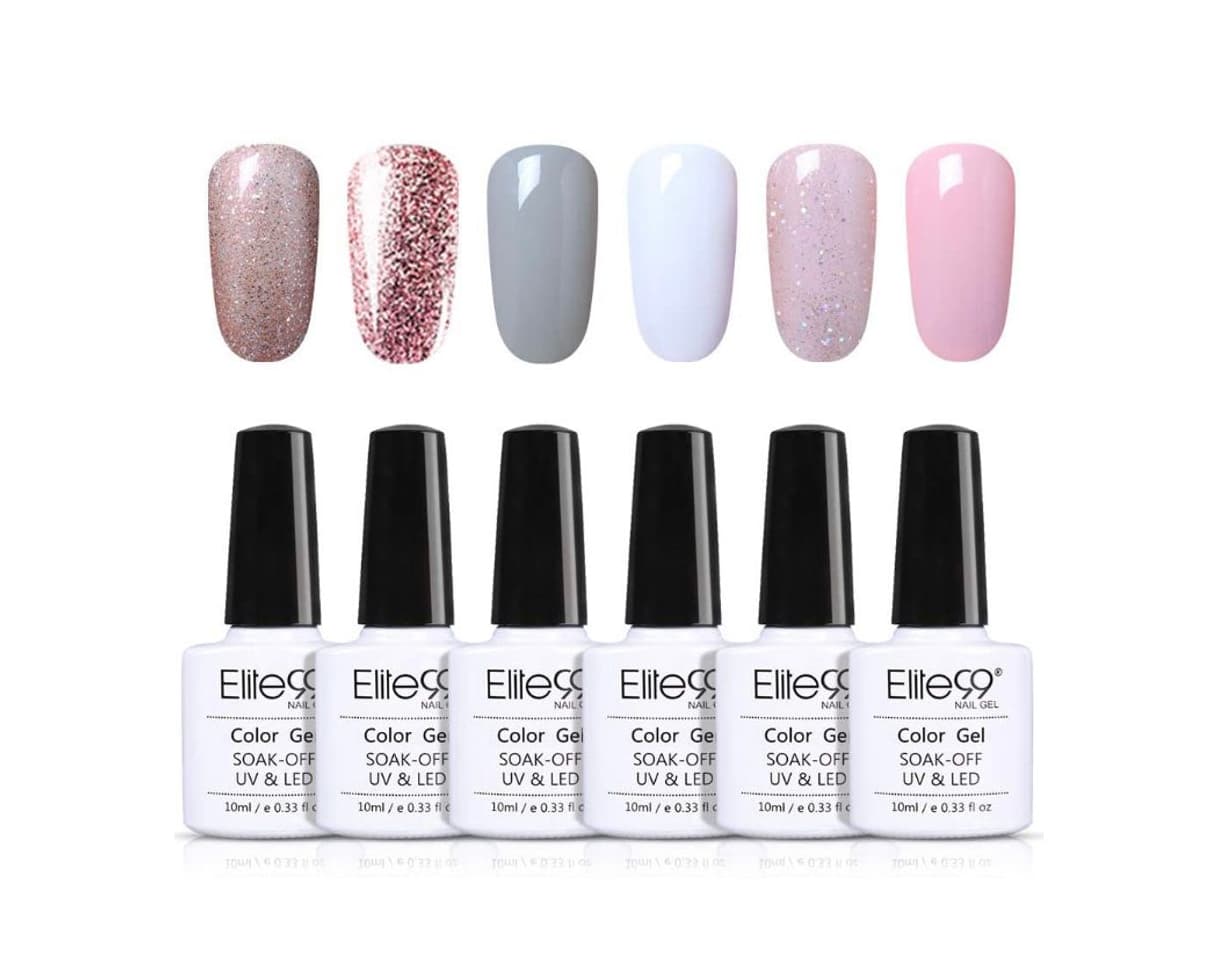 Product Esmaltes semipermanente de uñas 6pcs kit