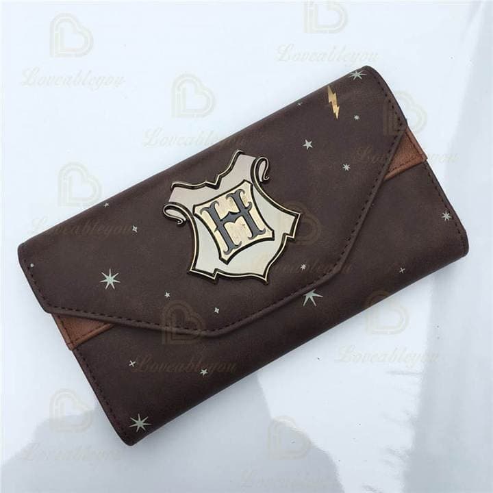 Product Wizardry Hogwarts Trunk Flap Leather Wallet Purse