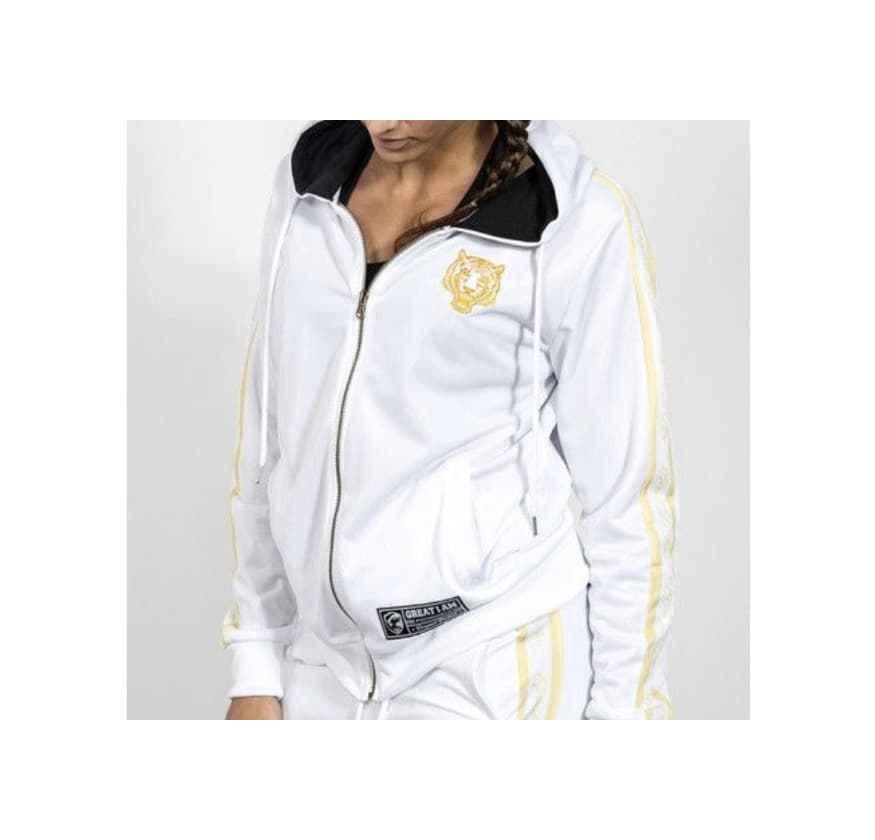 Product Chaqueta Golden Blanca Mujer