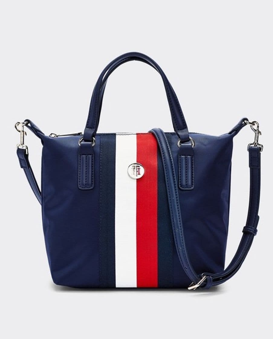 Product Bolso de mano pequeño Tommy Hilfiger de nylon en azul marino