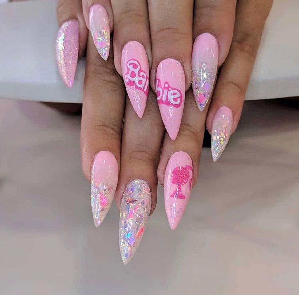 Fashion Barbie nails