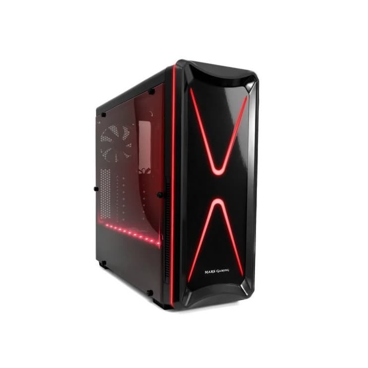 Producto Tacens Mars Gaming MC6 USB 3.0 con Ventana Negro