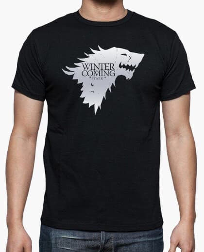 Producto Camiseta Casa Stark (blanco)