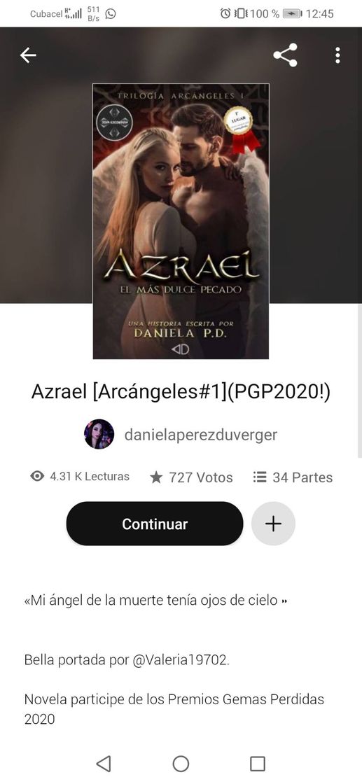 Moda Azrael. Wattpad 