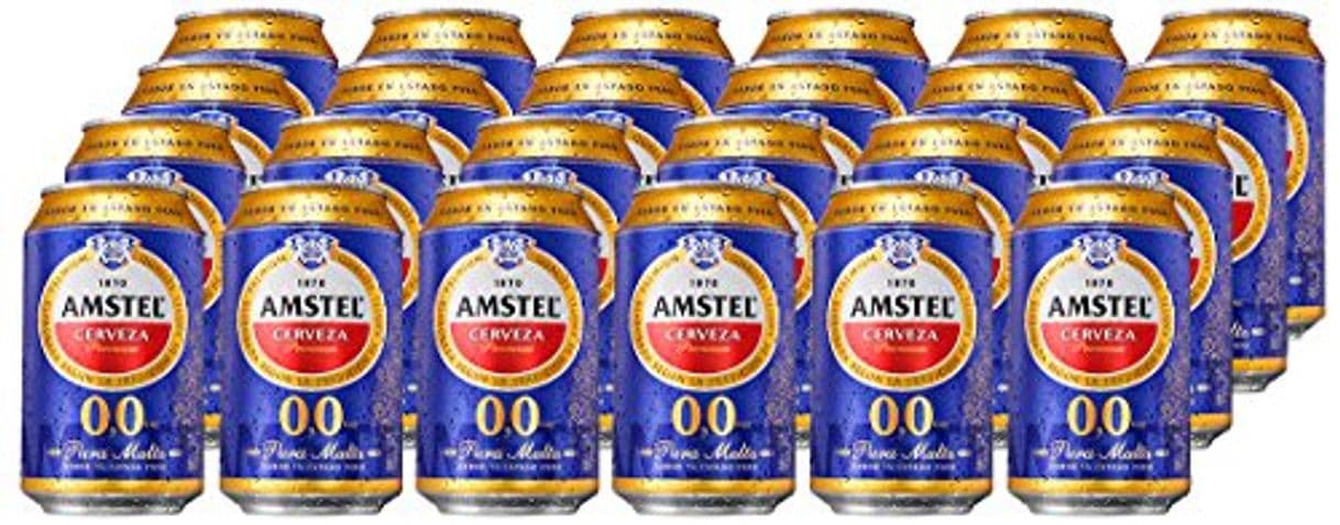 Producto Amstel 00 Cerveza - Caja de 24 Latas x 330 ml -