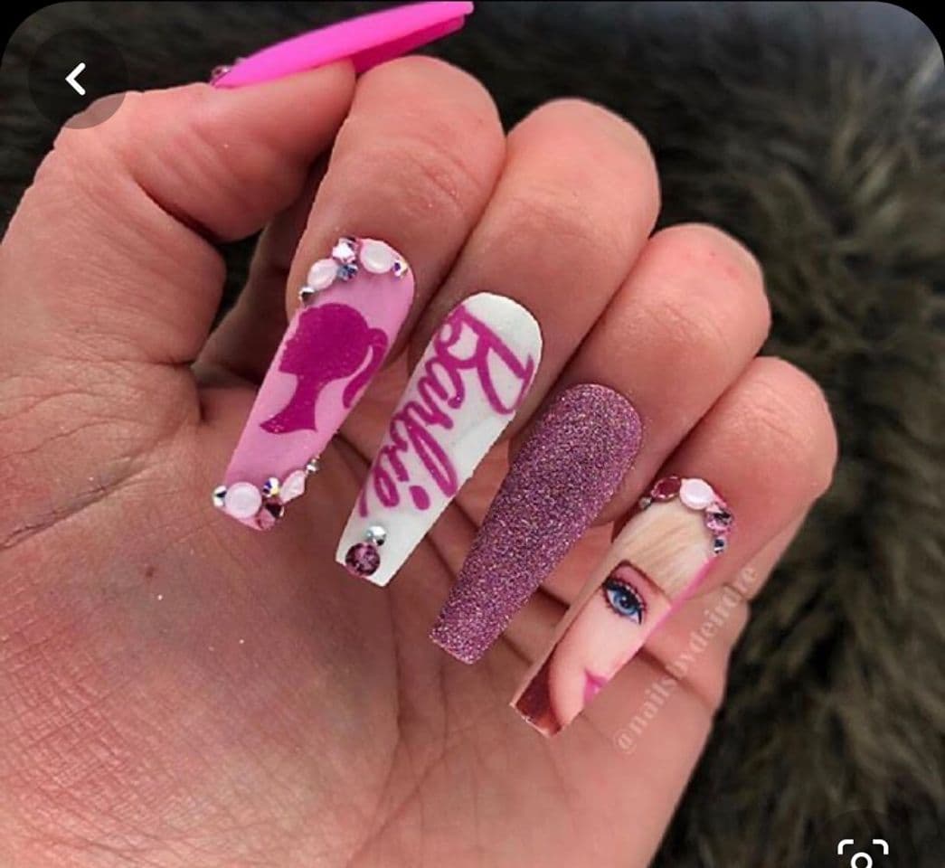 Moda Uñas de Barbie 