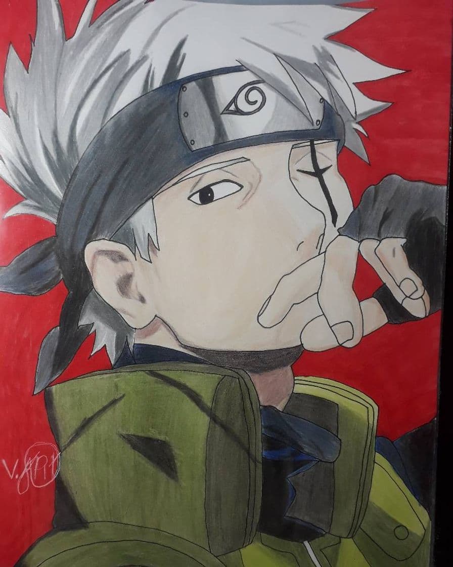 Fashion Kakashi - mais um desenho meu 