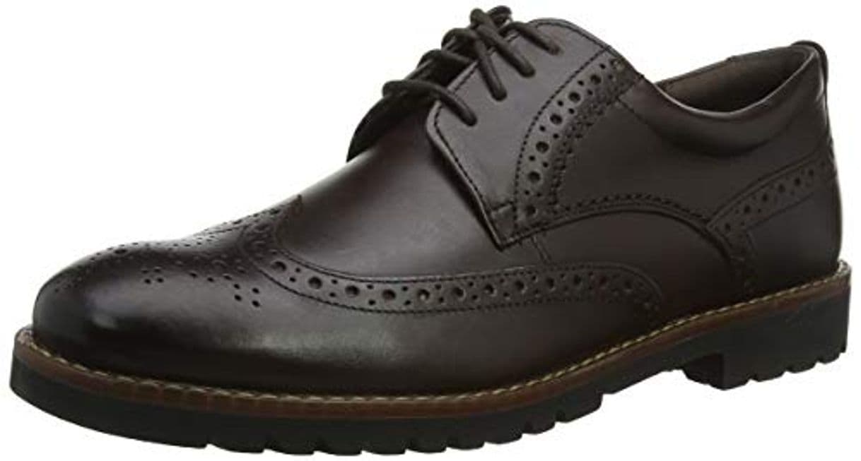 Producto Rockport Marshall Wingtip, Zapatos de Cordones Brogue para Hombre, Marrón