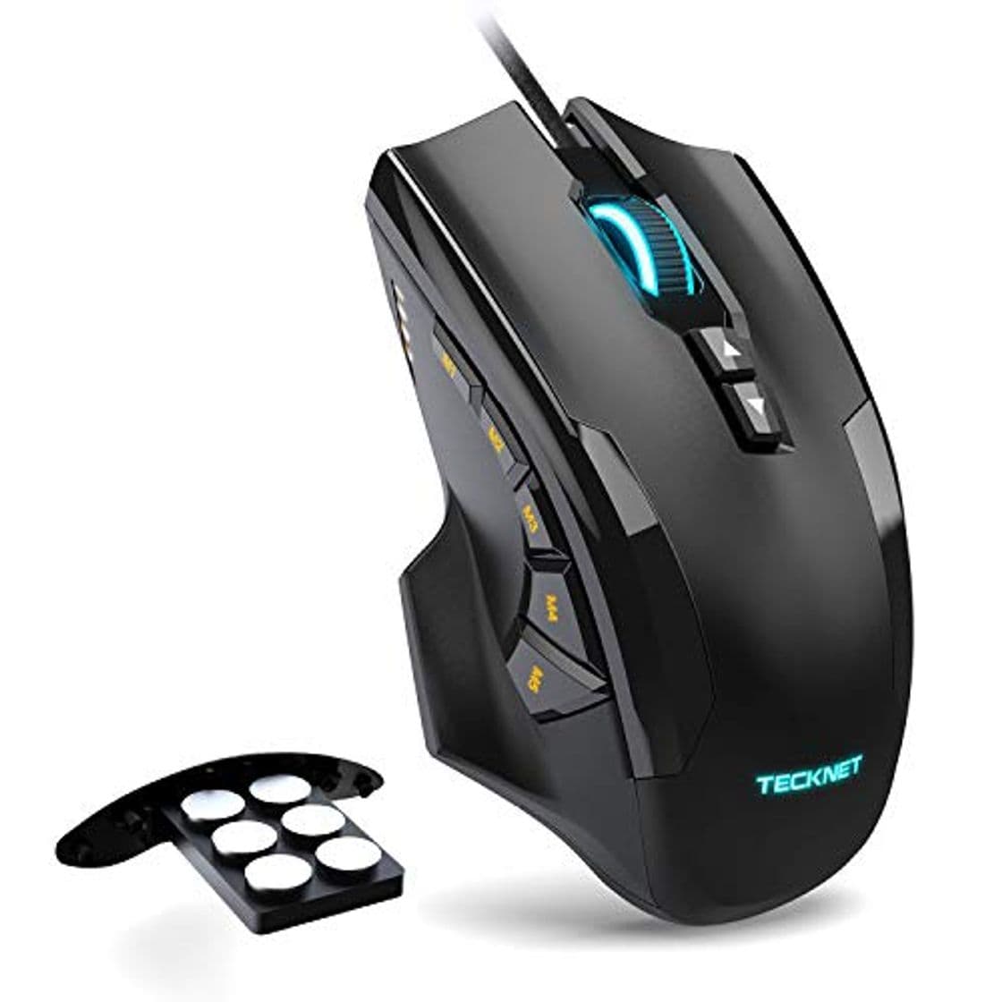 Producto TECKNET Ratón Gaming con Cable Ratón Láser de Alta Precisión