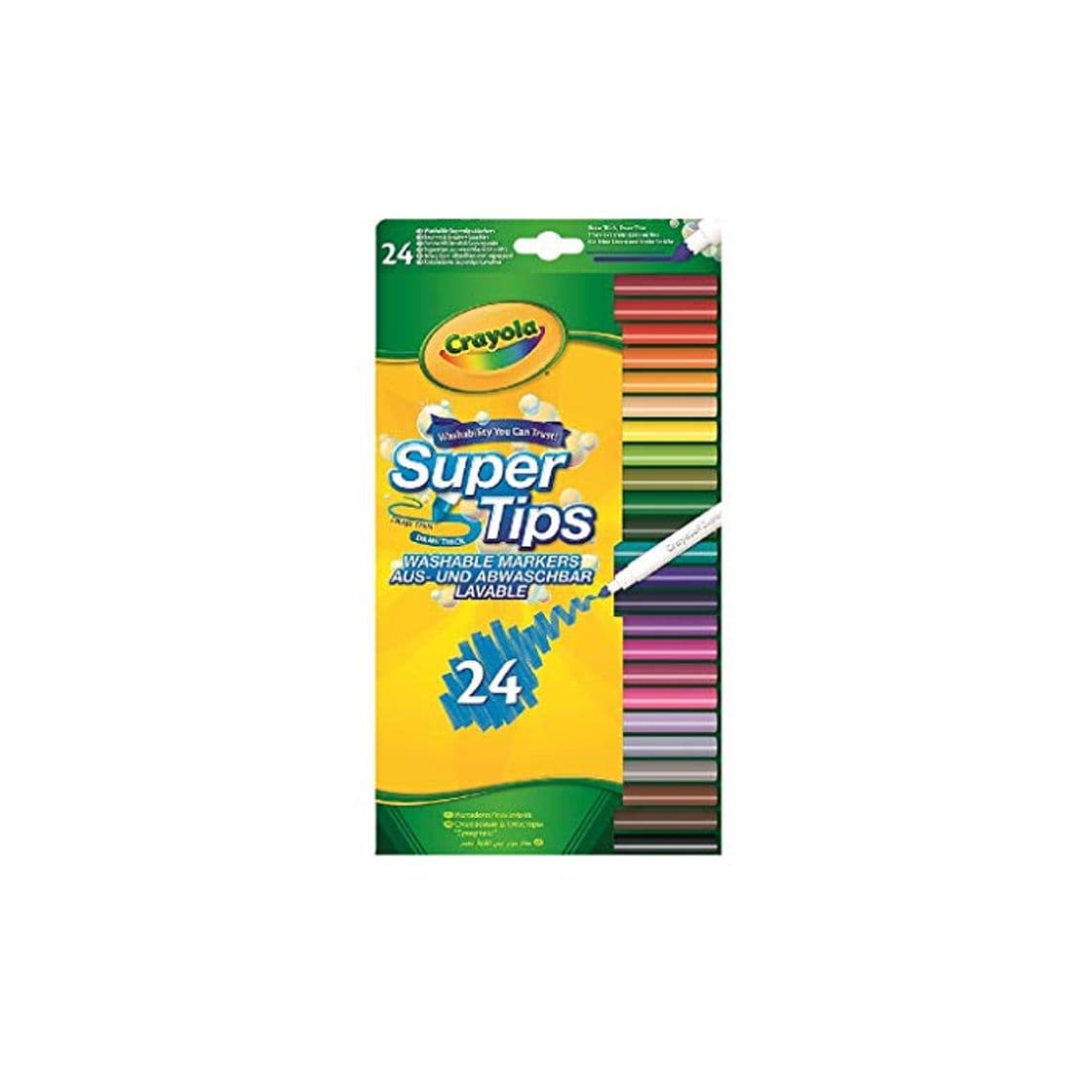 Producto Vivid Imaginations - Set de 24 crayolas supertips, Multicolor