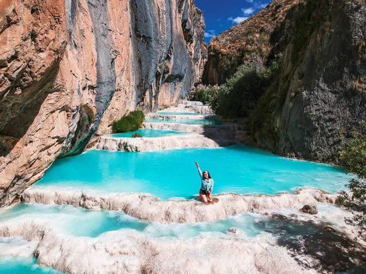 Place Millpu aguas turquesas de Ayacucho-Perú