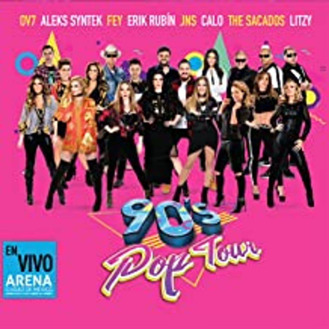 Canción Vuela, Vuela (feat. Mercurio, OV7, JNS, Calo & Litzy) - En Vivo - 90's Pop Tour, Vol. 3