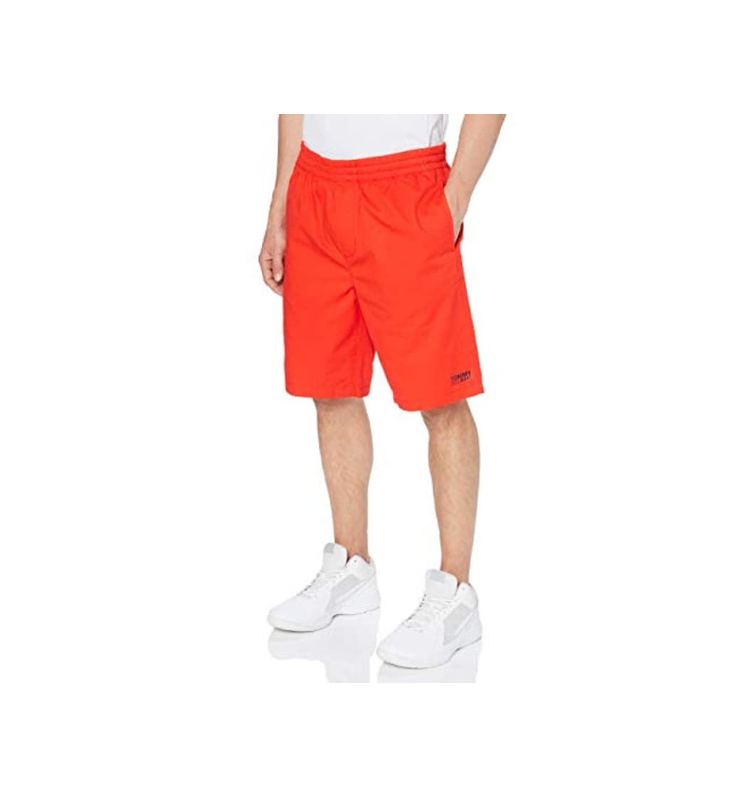 Producto Tommy Hilfiger TJM Basketball Short Pantalones Cortos, Rojo