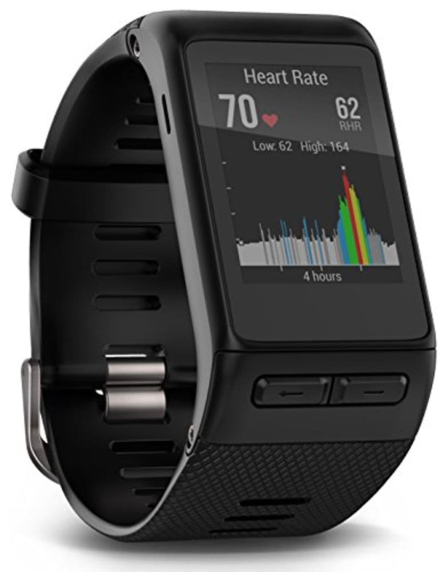 Product Garmin Vívoactive HR - Reloj con pulsómetro Integrado, Unisex, Color Negro, Talla