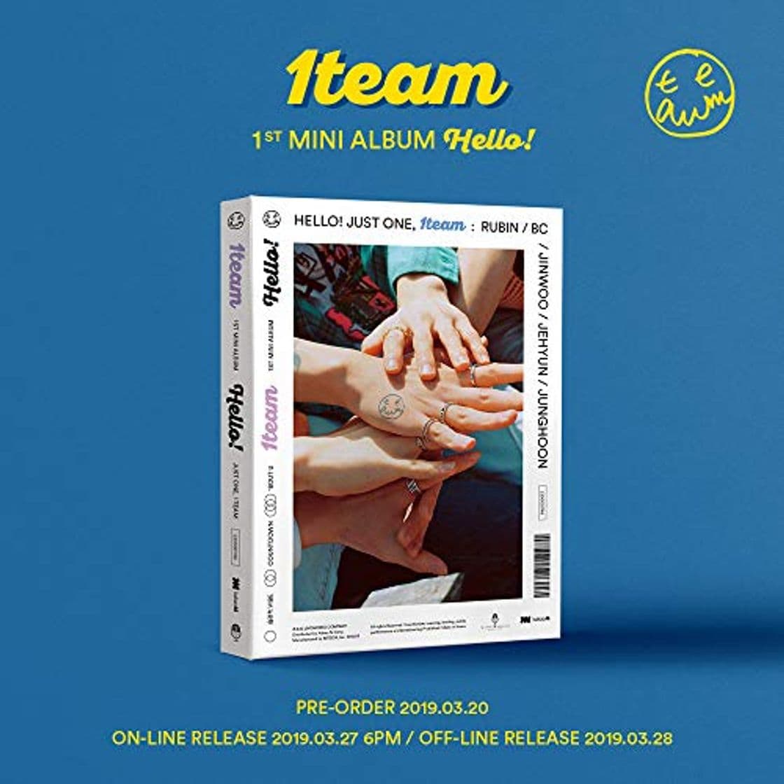 Product 1ST MINI ALBUM : HELLO!