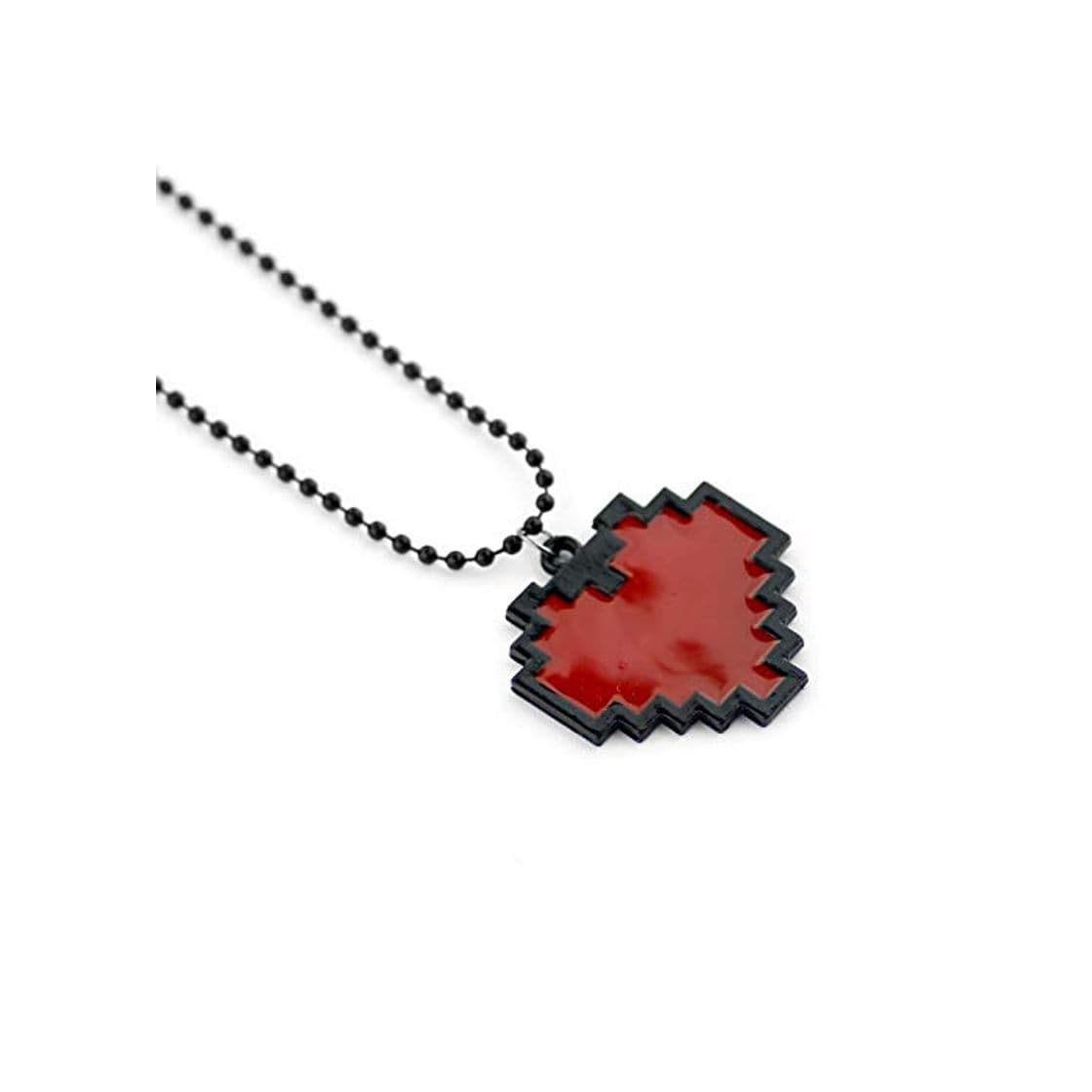 Producto VAWAA Anime Pixeles Corazón Collar Undertale Cosplay De Frisk