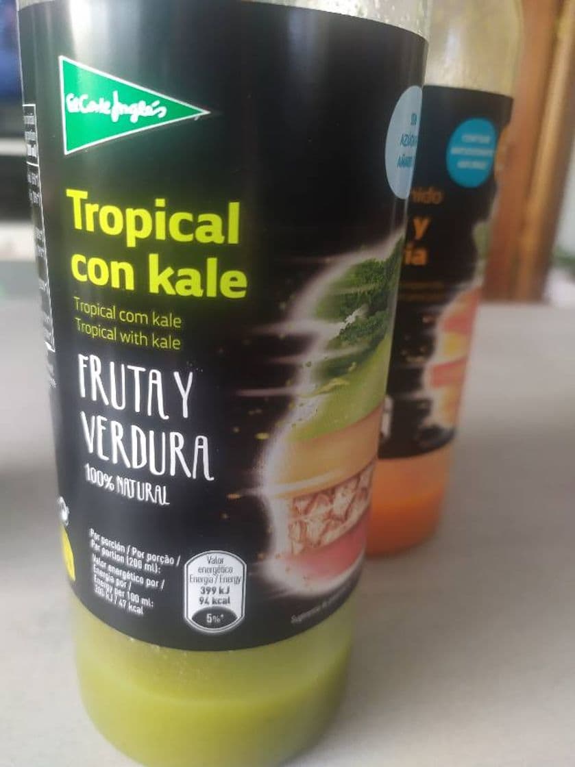 Moda zumo natural 100% tropical con kale botella 750 ml · EL CORTE ...