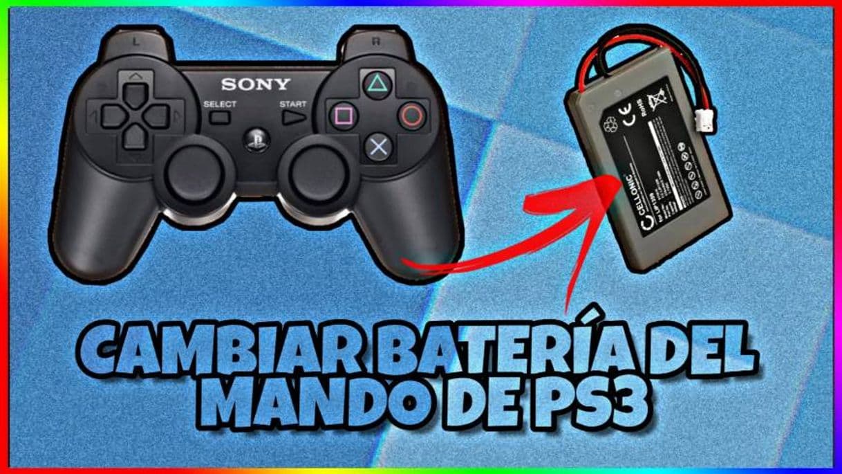 Fashion Como CAMBIAR La BATERÍA Del MANDO PS3 Muy Fácil