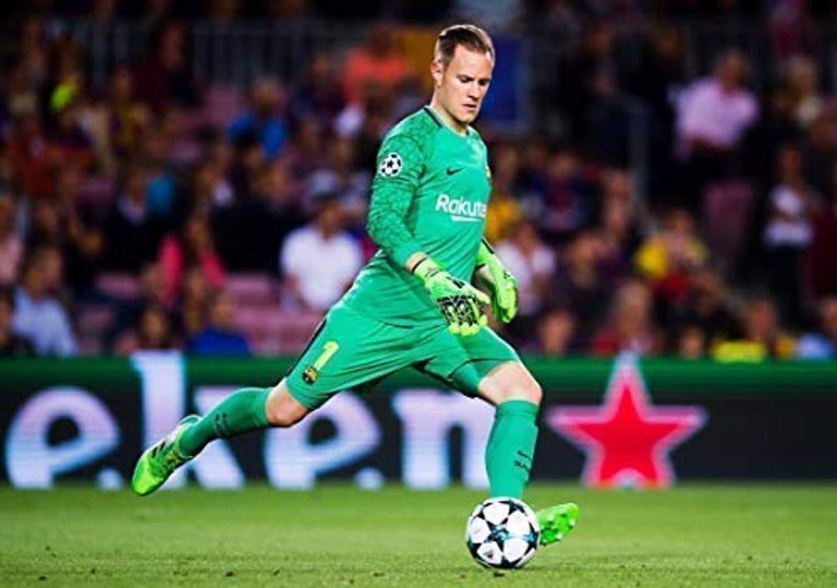 Place Desconocido Marc-Andre TER Stegen Portero FC Barcelona la Liga España Fútbol Póster