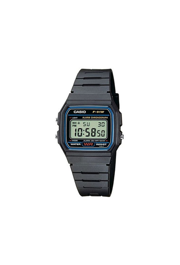 Fashion Casio Reloj de pulsera Unisex F-91W-1YER