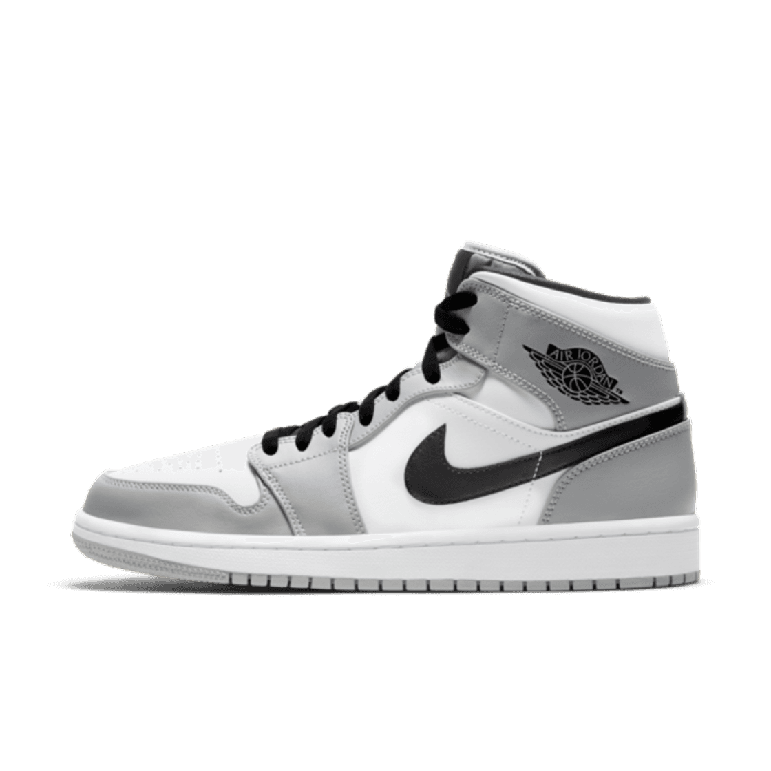 Fashion Jordan 1 Mid Light Smoke Grey