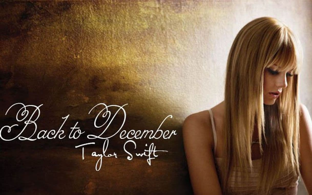 Moda Taylor Swift - Back To December