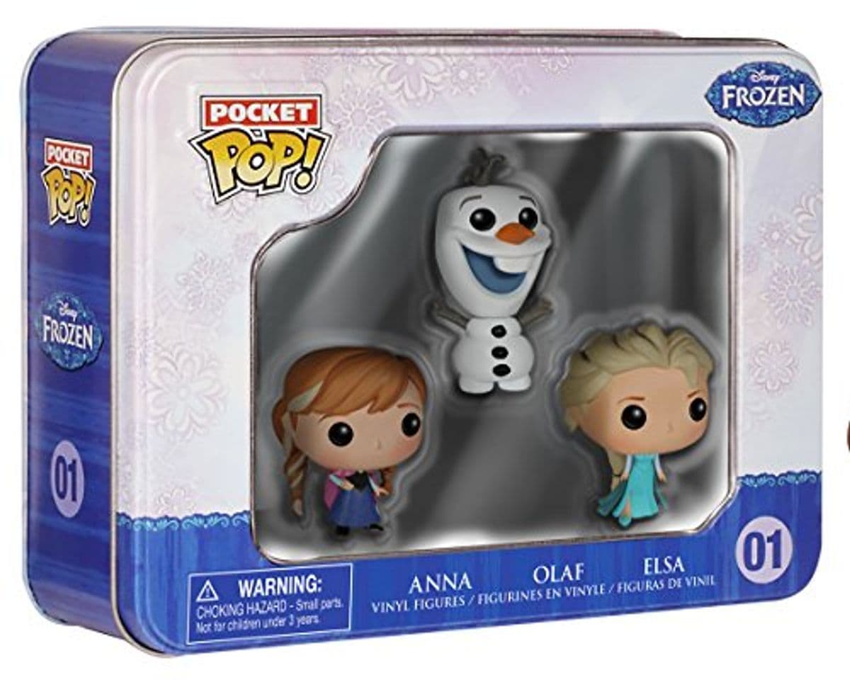 Product Disney congelado Bolsillo Pop! Mini Figuraa En Vinilo 3-Pack Estaño