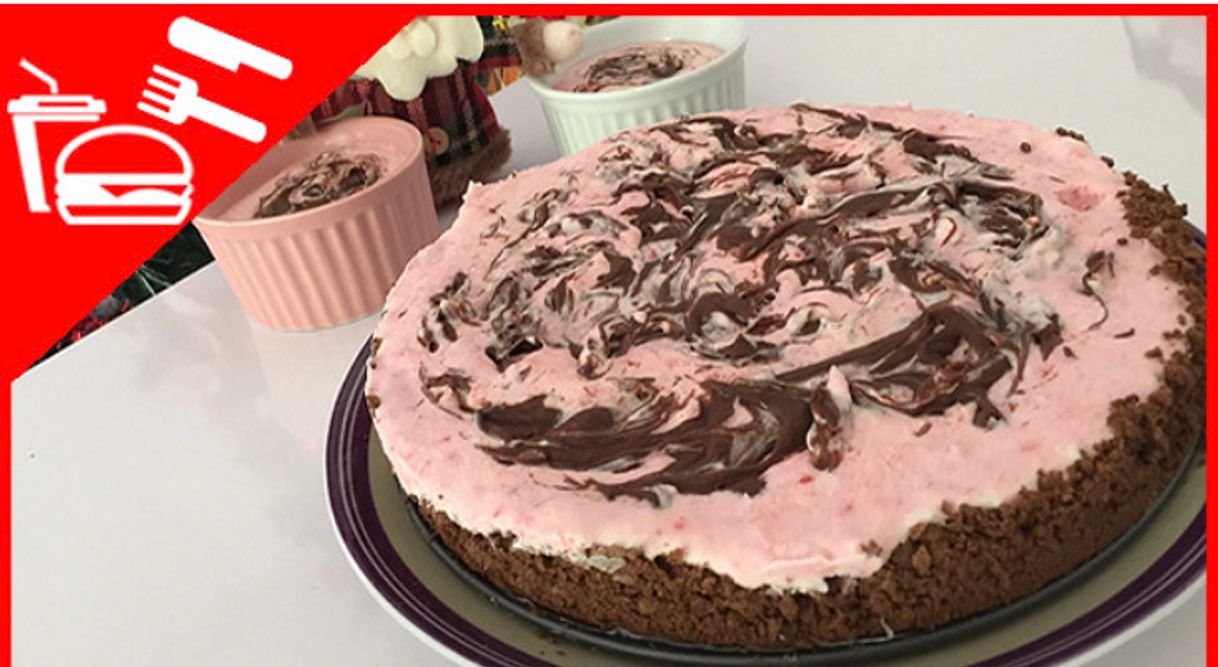 Fashion RECEITA: cheesecake chocolate com morango 