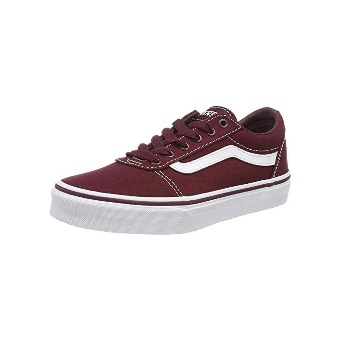 Moda Vans Ward Canvas Zapatillas Unisex Niños, Rojo