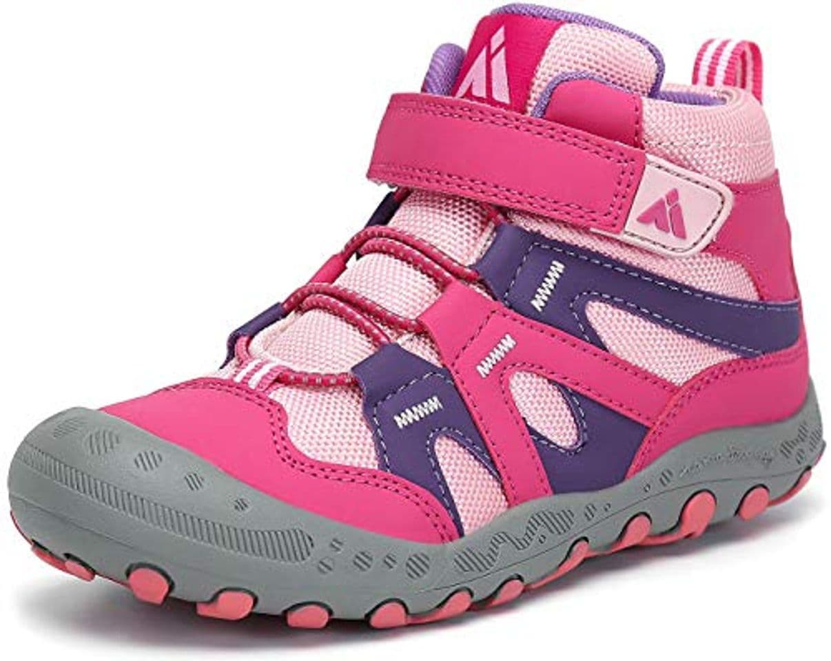 Moda Mishansha Botas de Senderismo para Niña Zapatos de Trekking Antideslizante Ligero Zapatillas