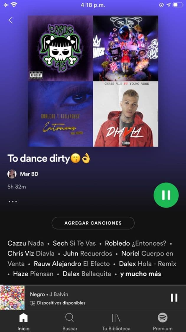 Canción Mi playlist de Spotify 2 