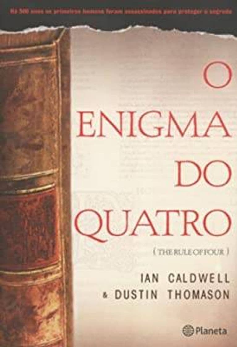 Book O enigma do quatro - Por Ian Caldwell Thomanson

