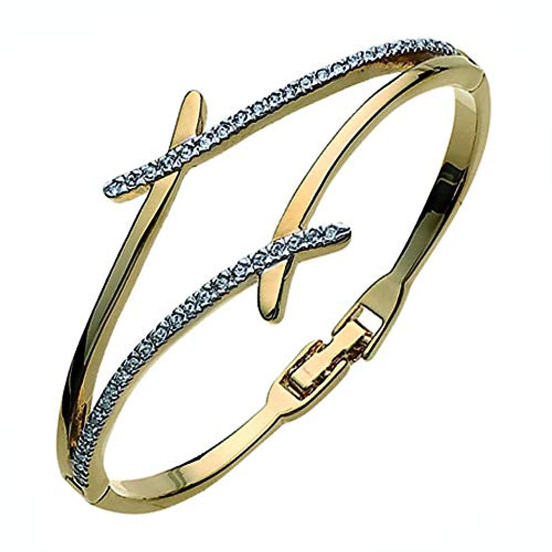 Moda Oliver Weber Pulsera Divide oro cristal 32022G