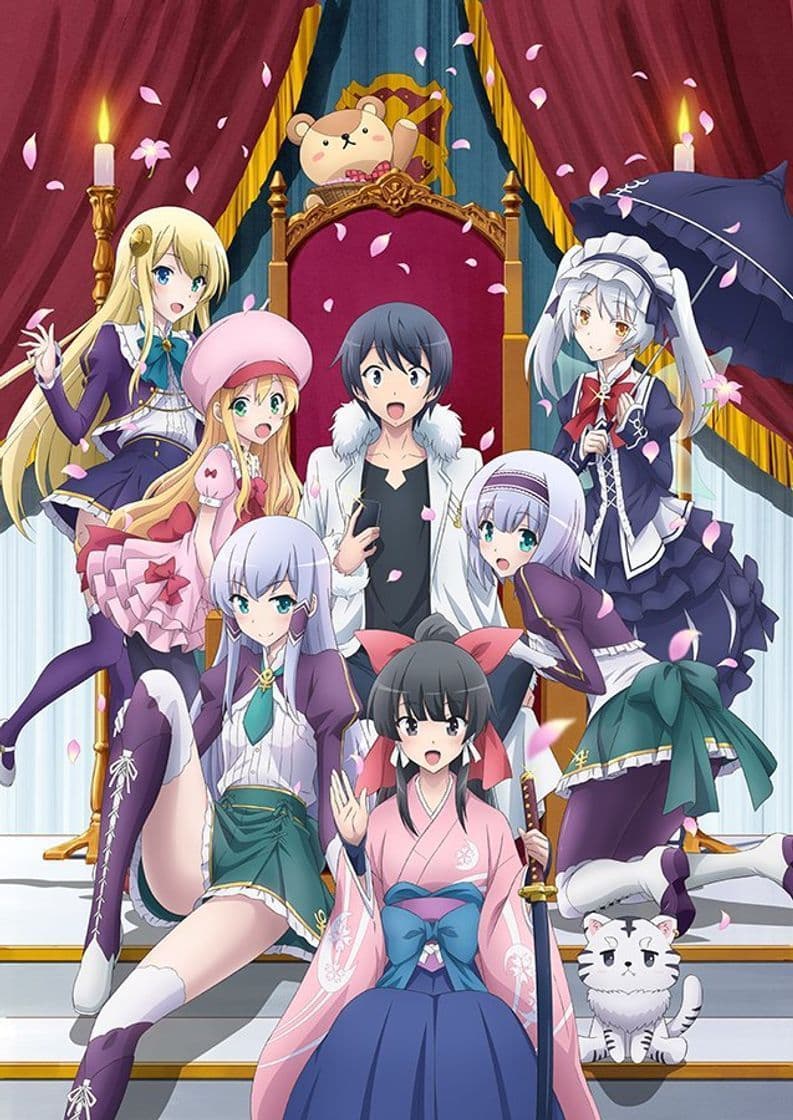 Serie Isekai wa Smartphone to Tomo ni.  - TioAnime