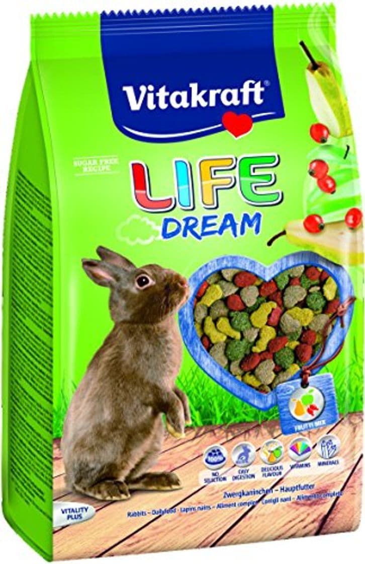 Producto VITAKRAFT Vita Fuerza Principal Forro Conejos Enanos Life