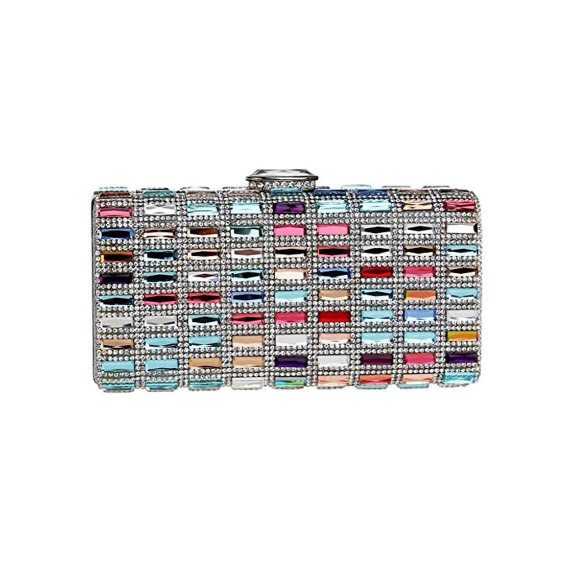 Product Carteras Bolso Mujer Noche Bolsas Fiesta Boda Brillo Mano Diamantes Cadena Embrague Multicolor