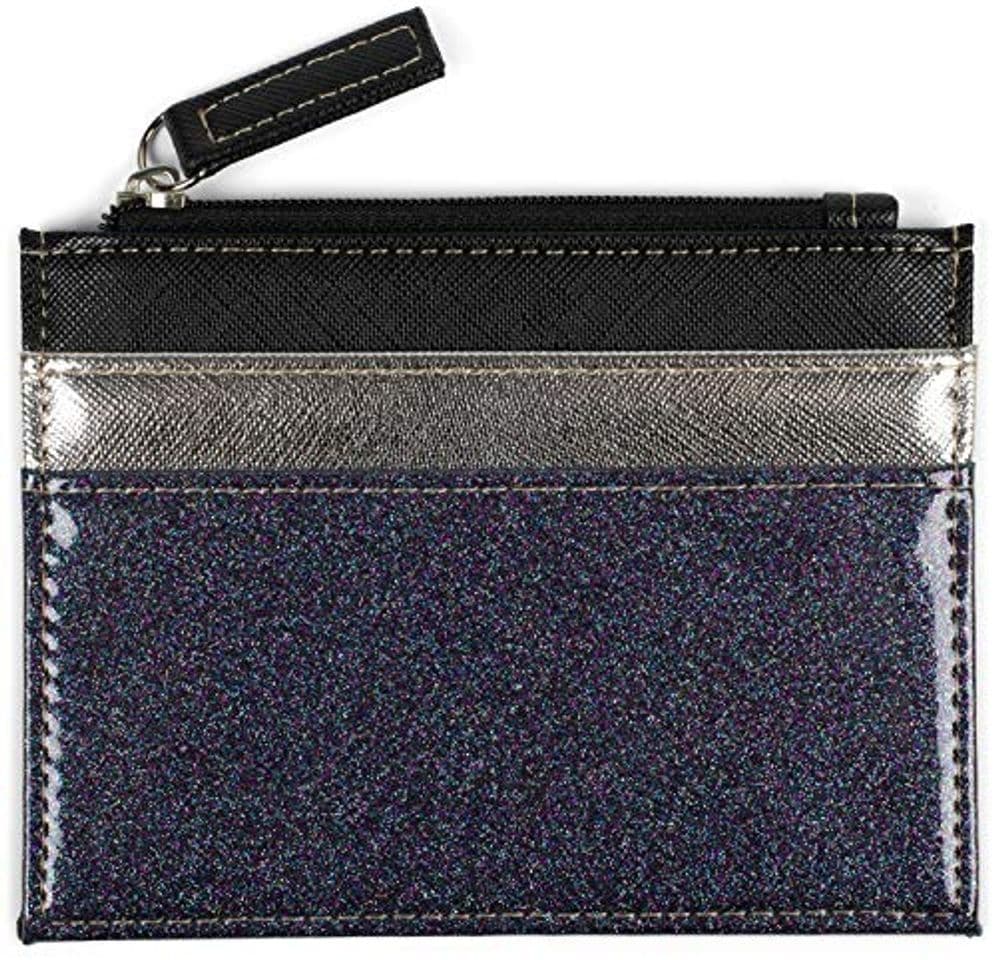 Fashion styleBREAKER Estuche para Damas de Material de Tarjeta Mezcla de Brillo metálico