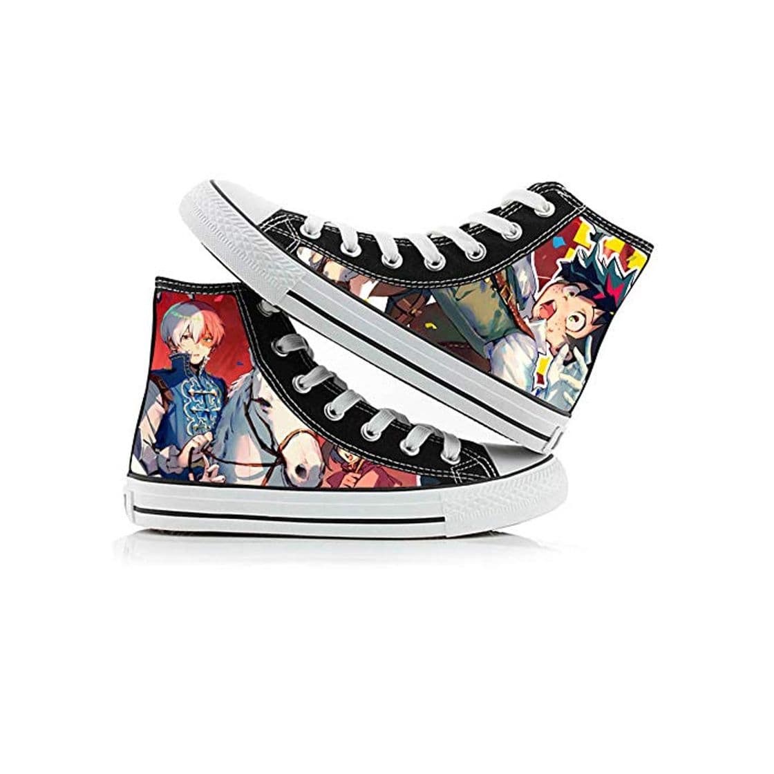 Moda SHIQI-DYMX Anime My Hero University Cosplay Moda Casual Graffiti Zapatos De Lona