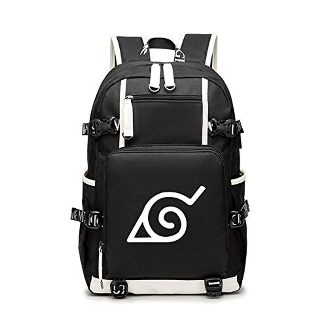 Fashion Unisex Naruto Cosplay Anime Mochila Escolar Estudiantes Mochila para Portátil Backpack Bolsa Casual Bandolera