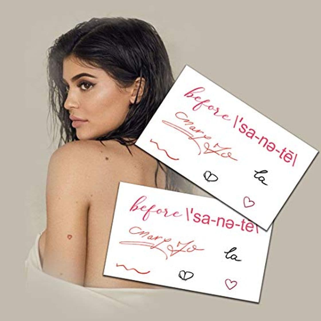 Product Kylie Jenner Temporary Tattoos