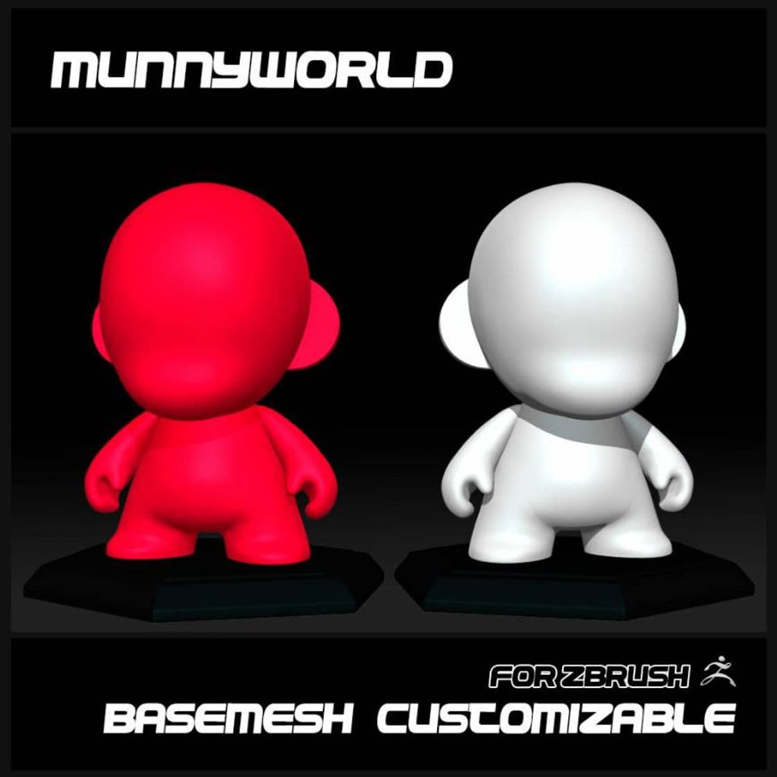 Moda MUNNYWORLD – BASEMESH CUSTOMIZABLE

