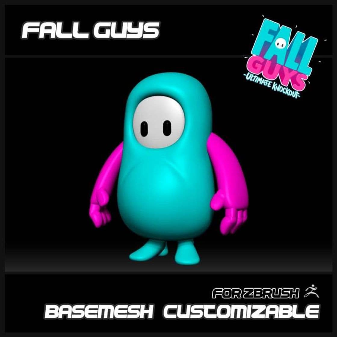 Moda FALL GUYS BASEMESH