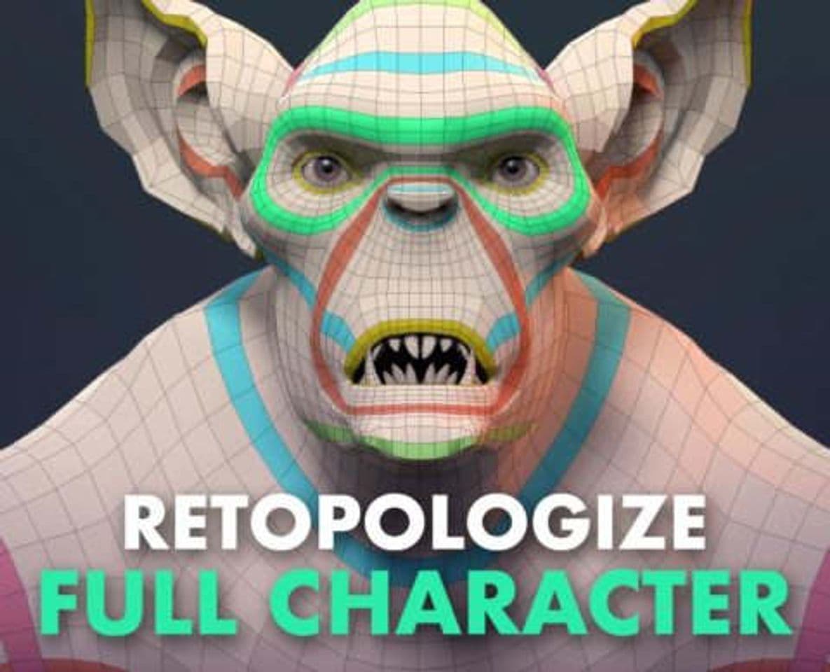 Moda How to Retopologize a Full Character