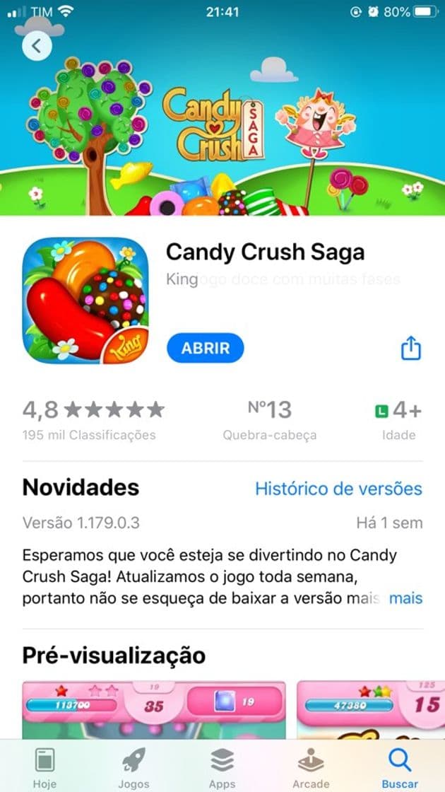 Moda Candy crush SAGA