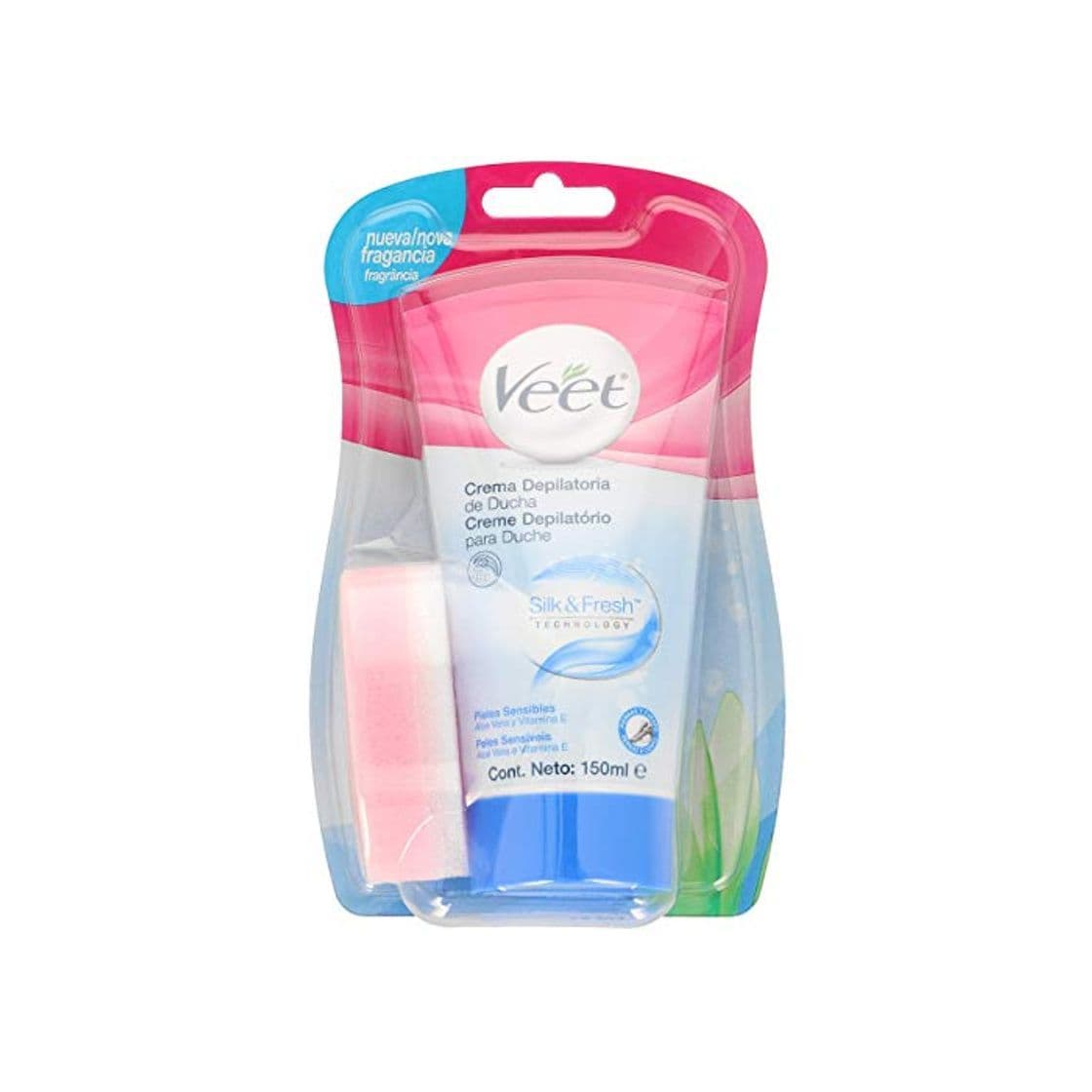 Product Veet Crema Depilatoria Corporal para usar bajo la ducha para Mujer